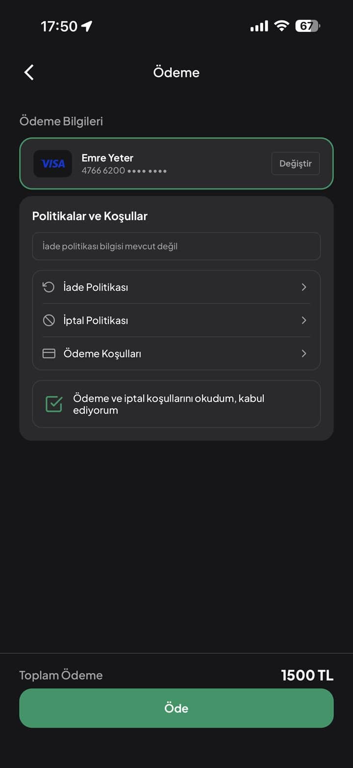Güvenli ödeme ve katılım