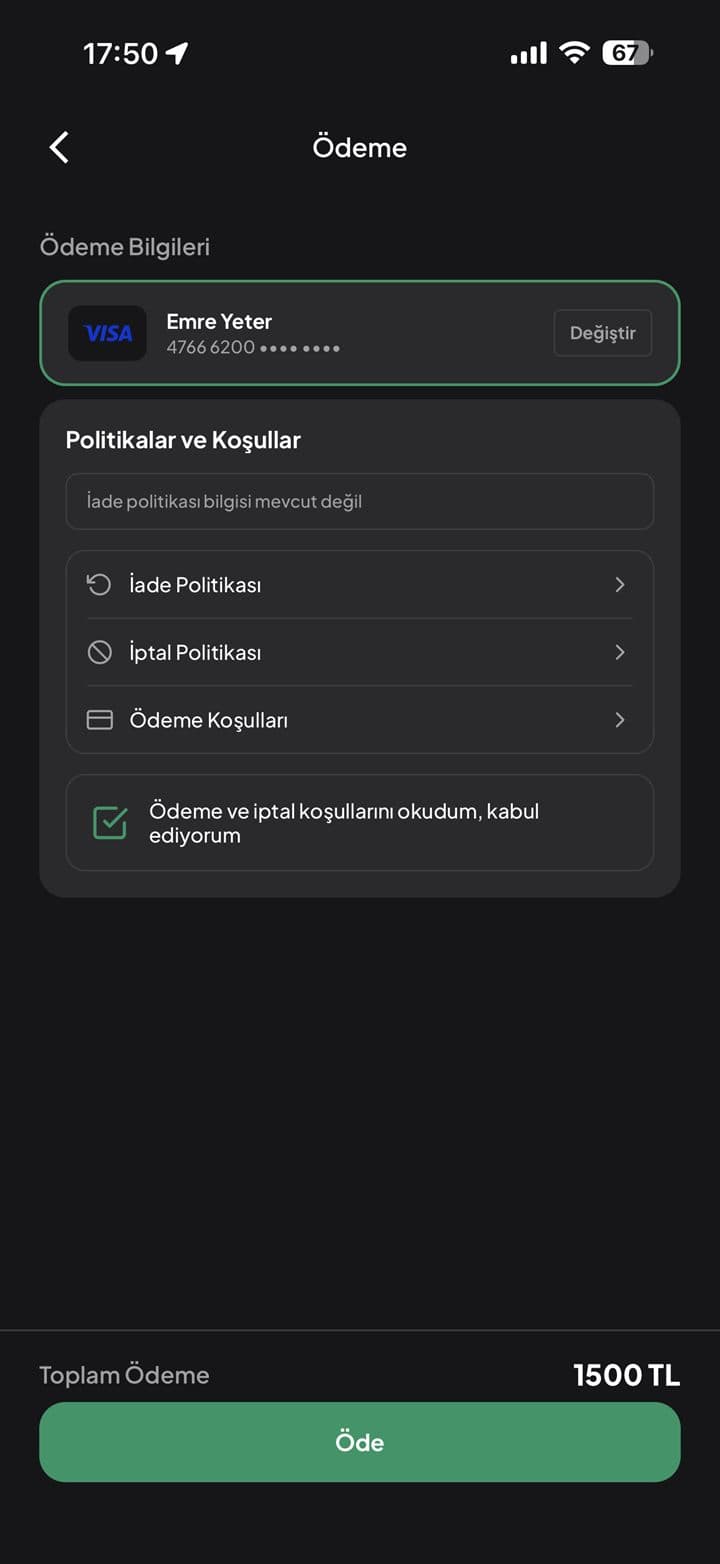 Güvenli ödeme ve katılım